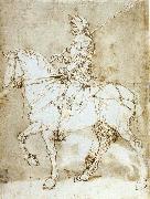 Albrecht Durer, Knight on Horseback